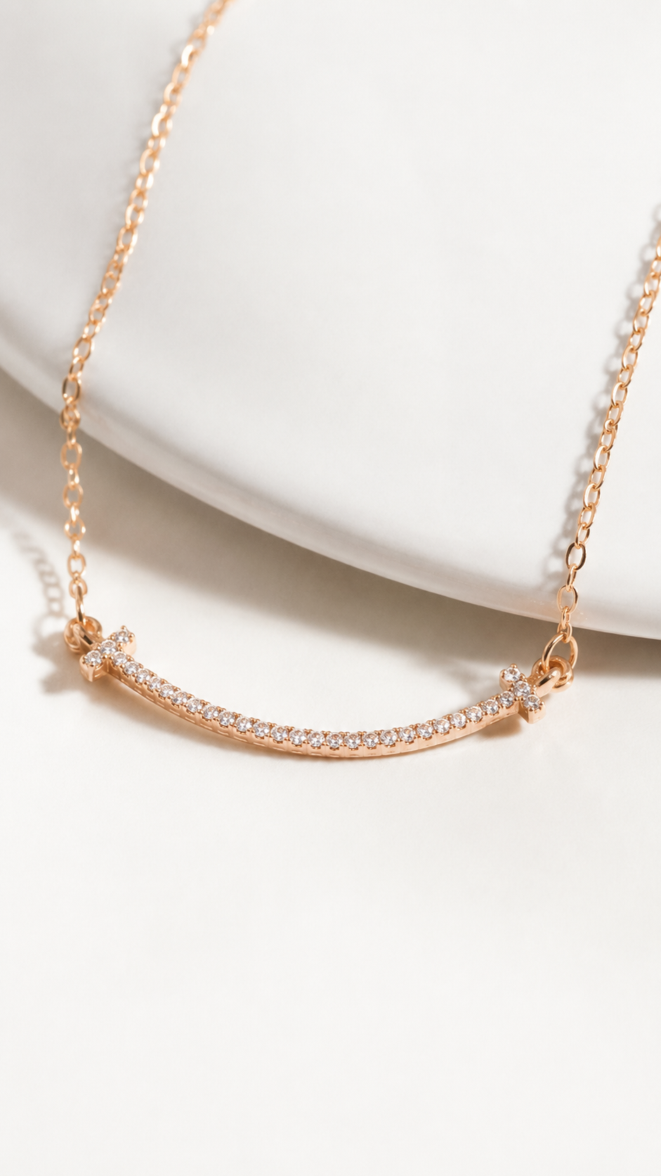 Avelie Arc Necklace | 925 Sterling Silver