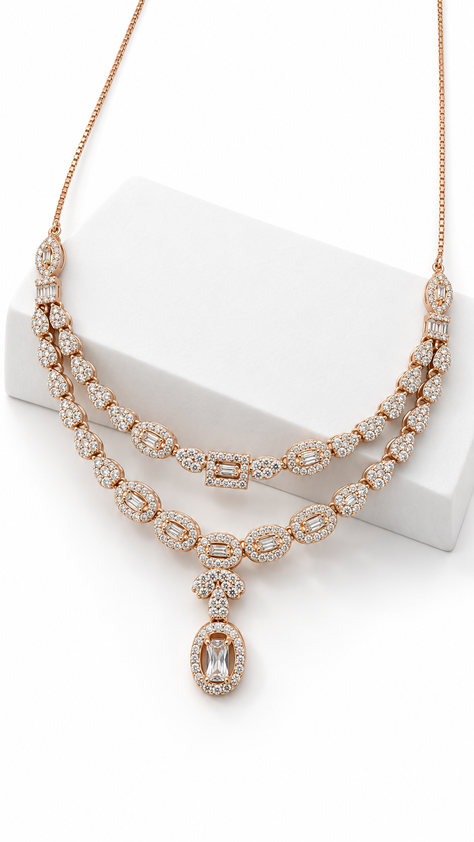 Arabella Necklace Set | 925 Sterling Silver