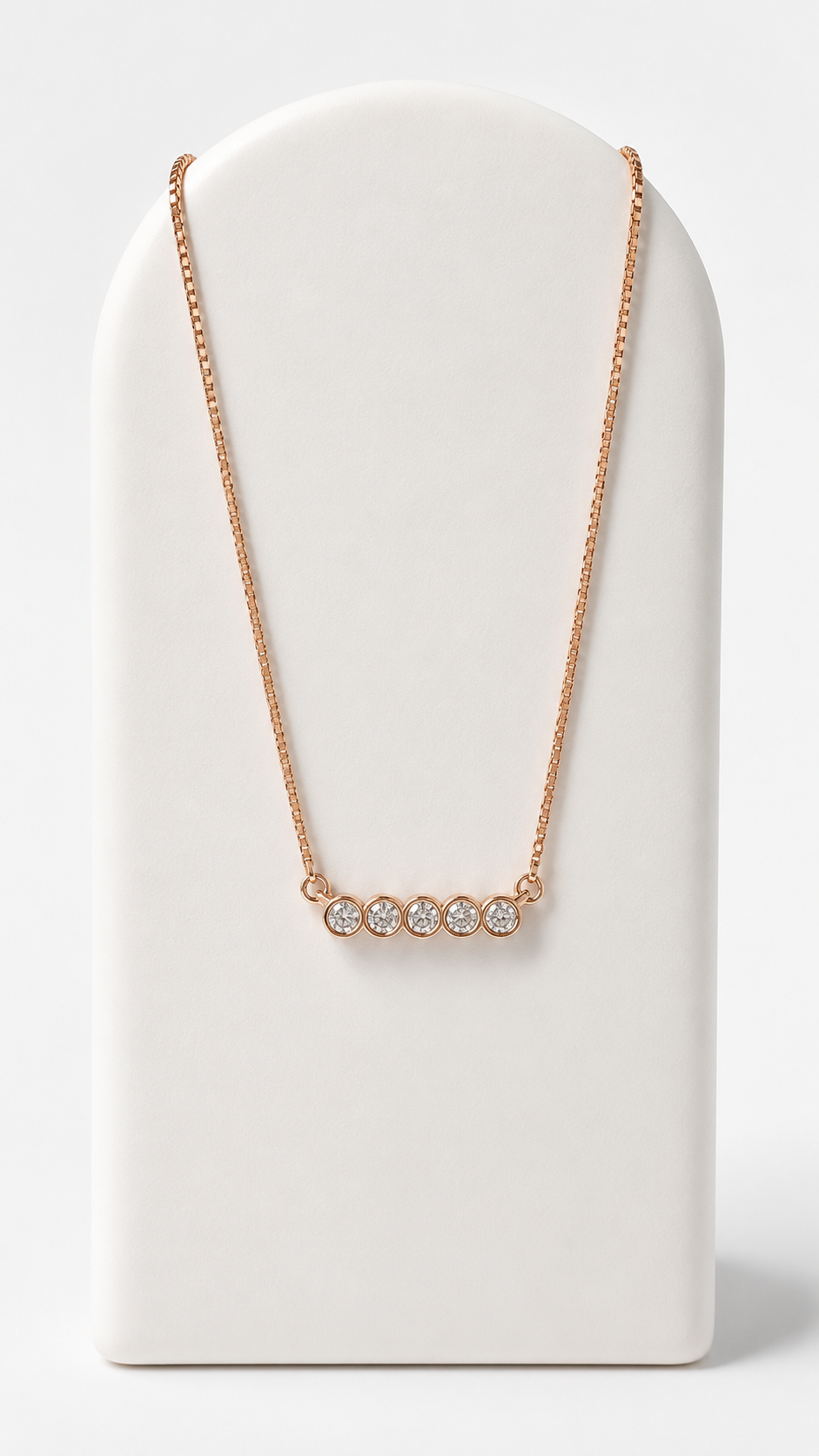 Avenor Bezel Bar Pendant | 925 Sterling Silver