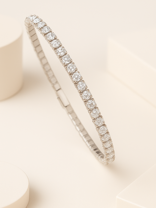 Luminara Classic Tennis Bracelet | 925 Sterling Silver