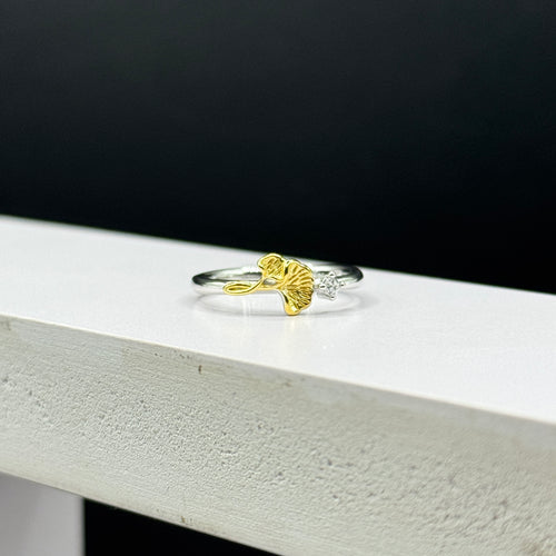 Zen Gingko Ring