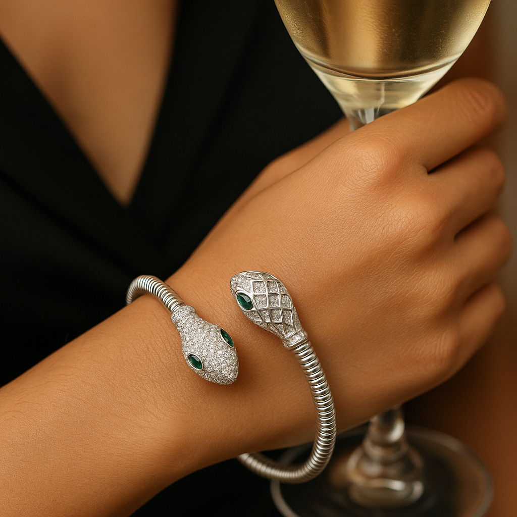 Venom Luxe Snake Cuff