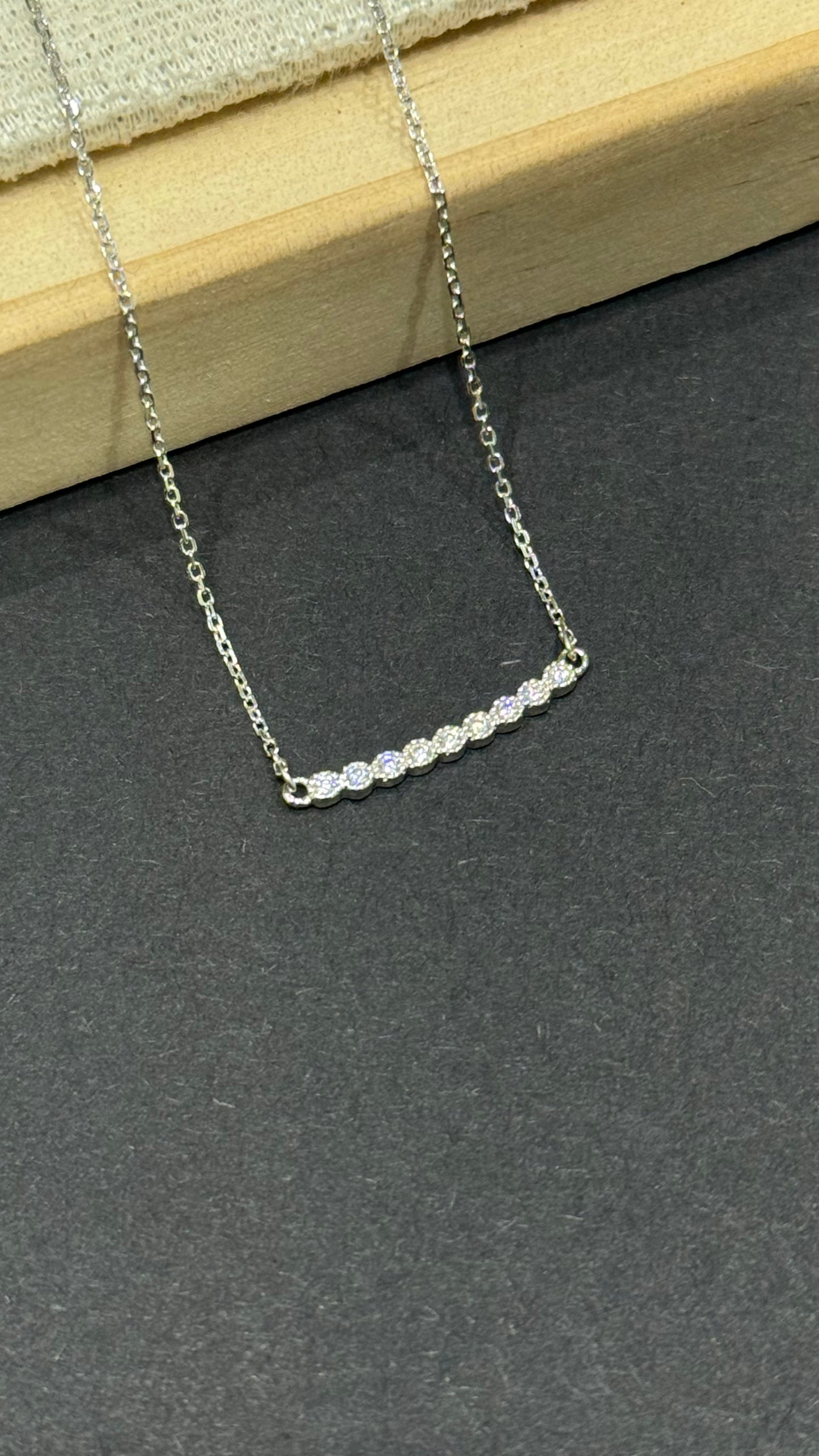Pavé Set Necklace