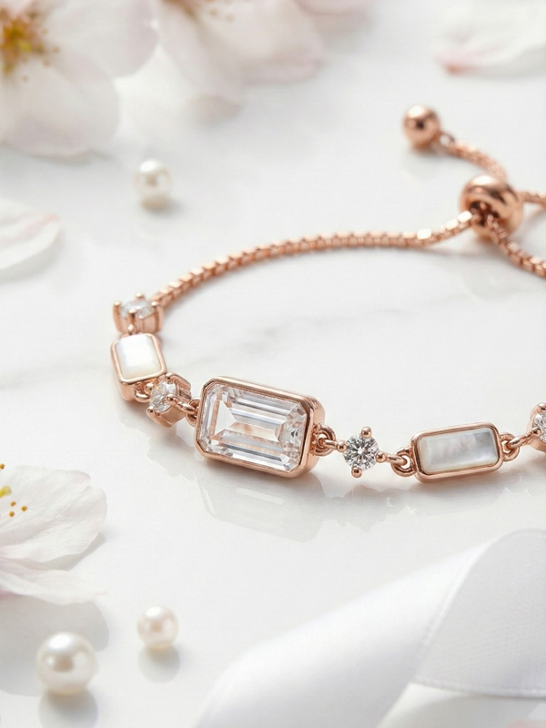 Opaline Whisper Bracelet | 925 Sterling Silver