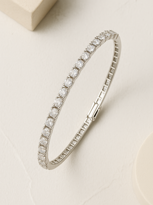 Luminara Classic Tennis Bracelet | 925 Sterling Silver