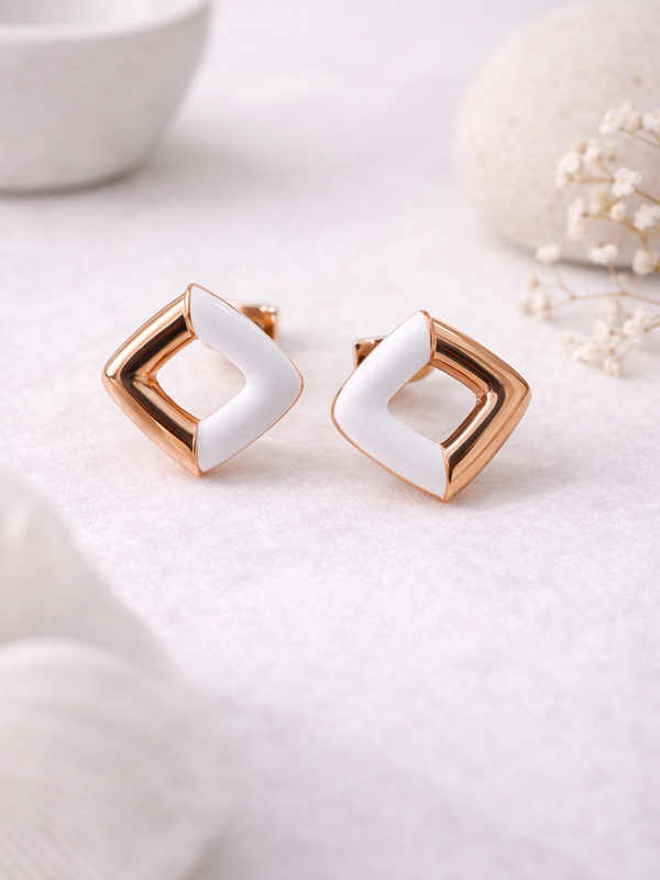 Eden Prism Stud Earrings | 925 Sterling Silver