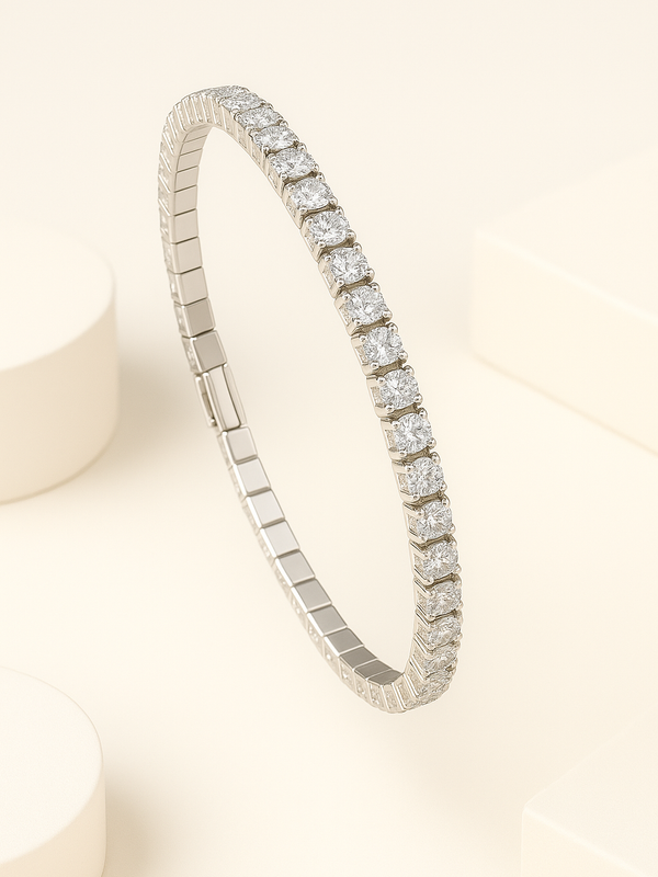 Luminara Classic Tennis Bracelet (3MM) | 925 Sterling Silver