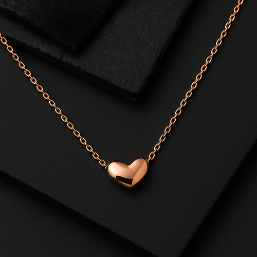 Classic Heart Sterling Silver Necklace