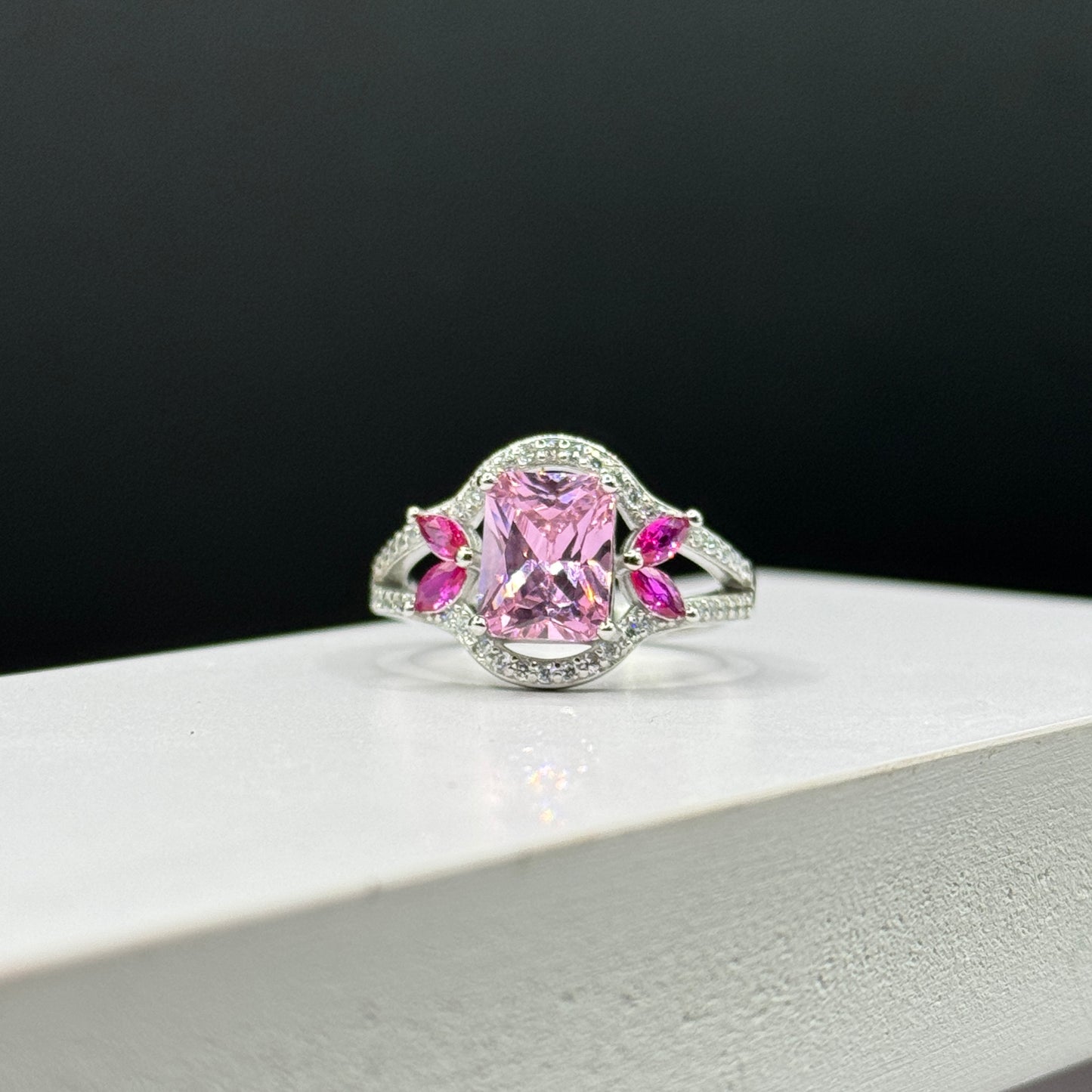 Fuchsia Bloom Ring