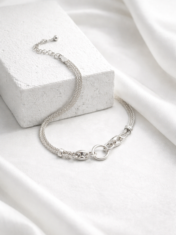 Aven Loop Bracelet | 925 Sterling Silver