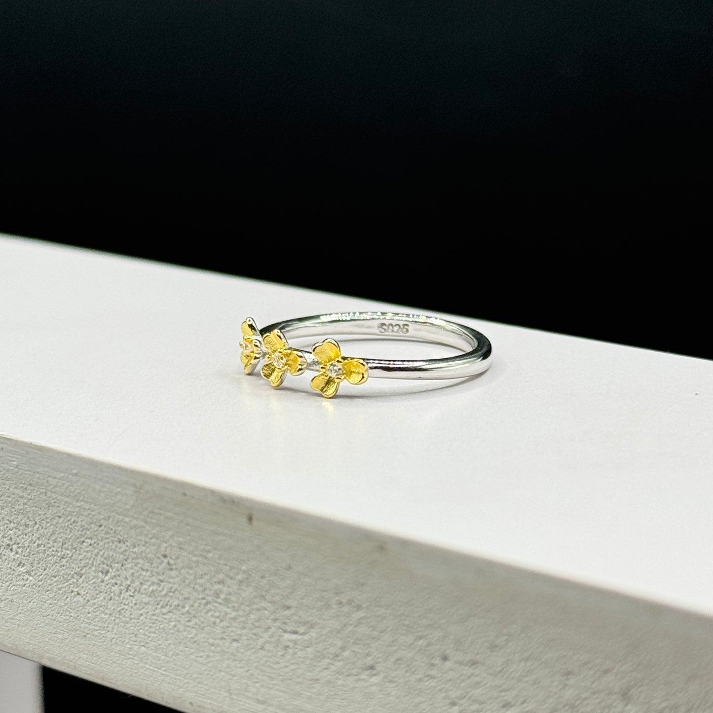Petal Trio Ring