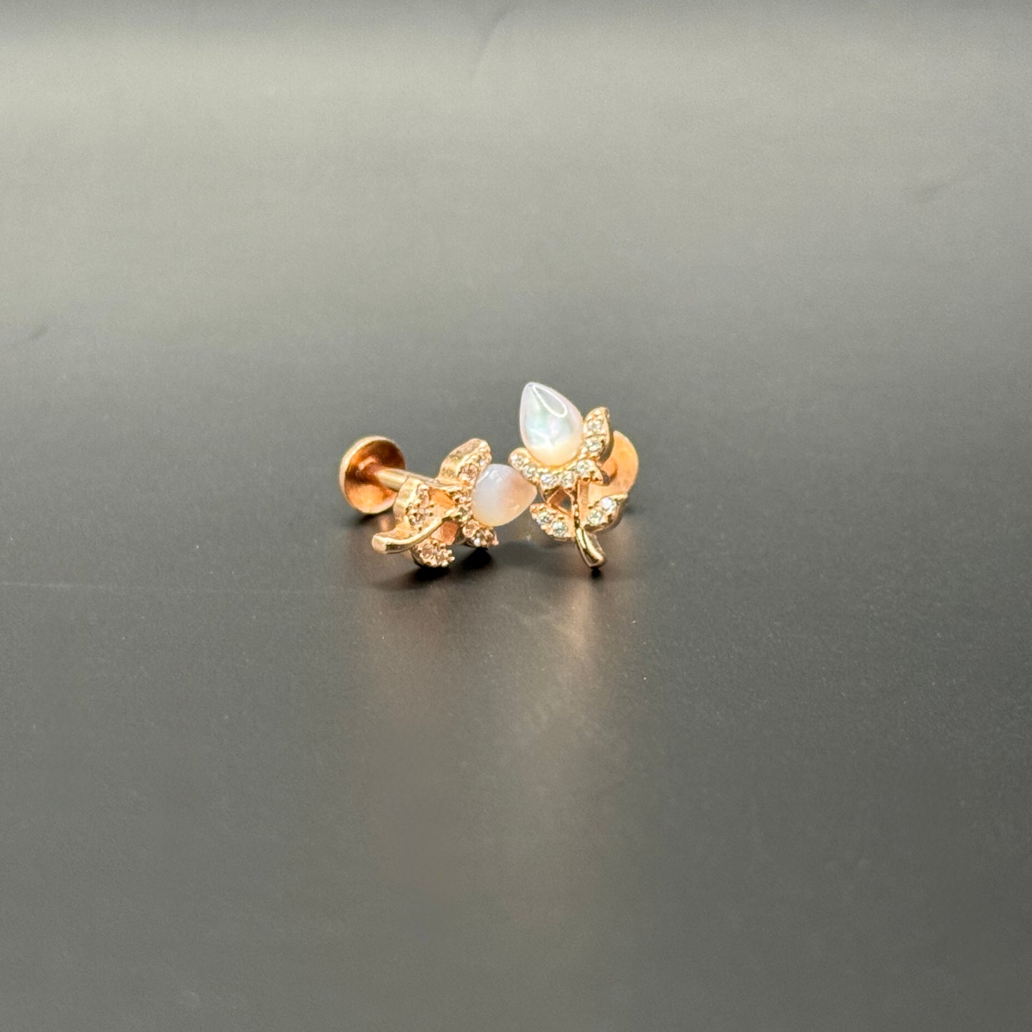 Vine Blossom Studs Earrings