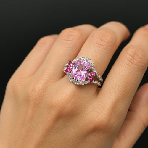 Fuchsia Bloom Ring