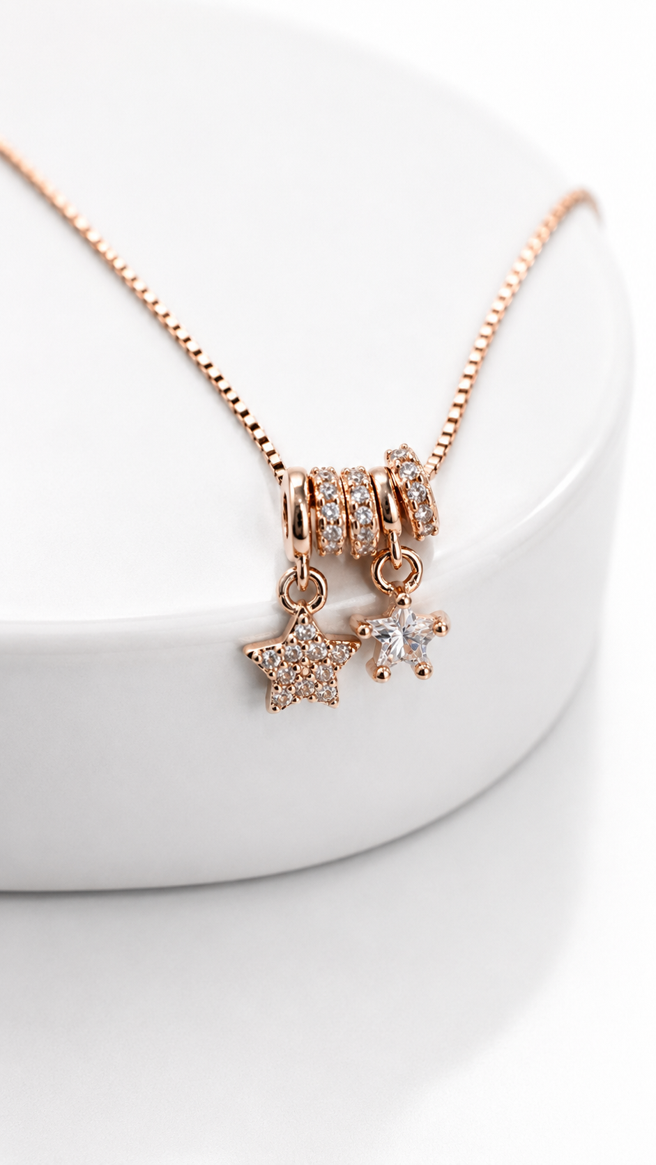 Nova Twin Necklace | 925 Sterling Silver