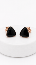 Noir Vale Studs | 925 Sterling Silver