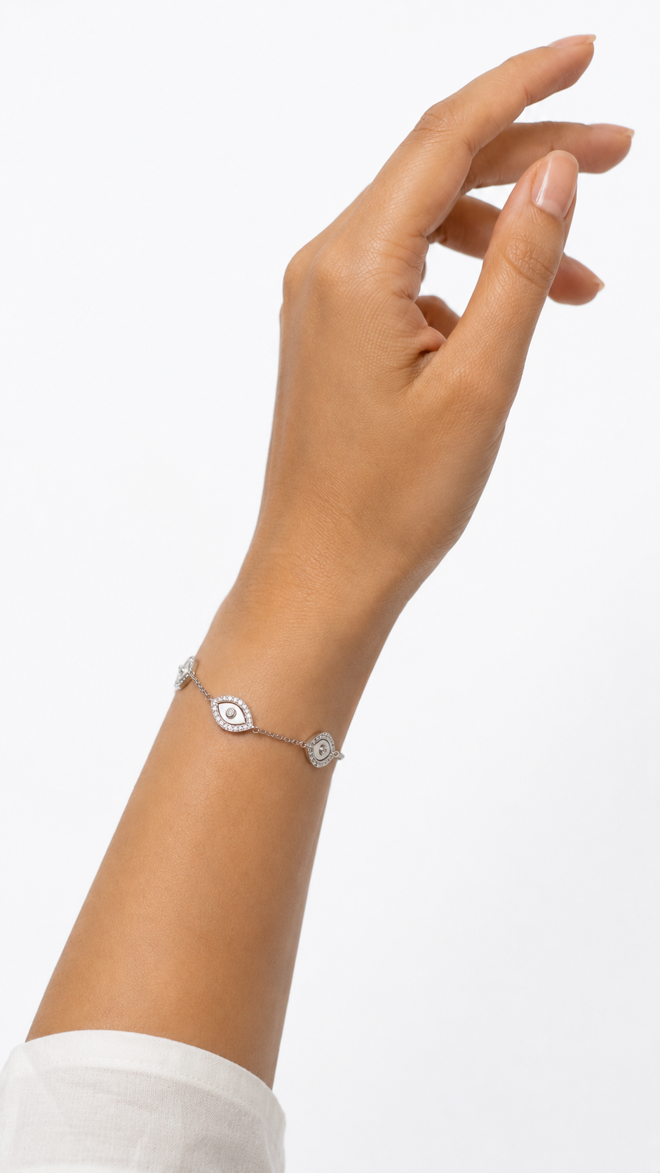Noor Eye Bracelet | 925 Sterling Silver