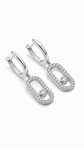 Aven Oval Earrings | 925 Sterling Silver