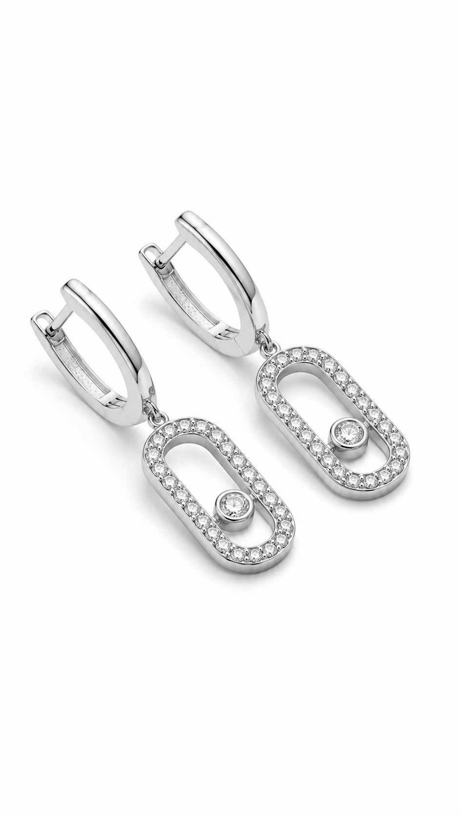 Aven Oval Earrings | 925 Sterling Silver