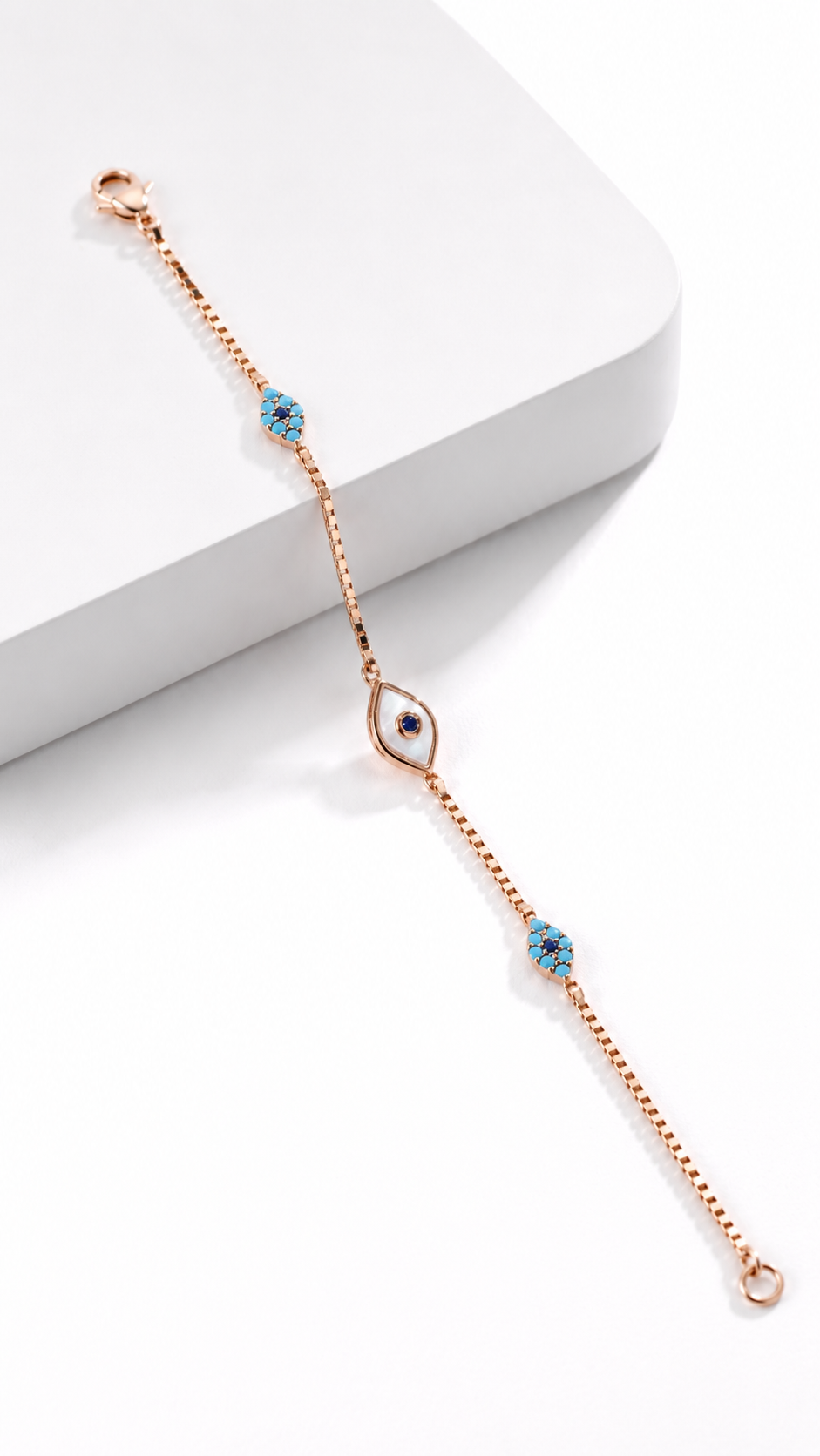 Oraya Eye Bracelet | 925 Sterling Silver