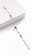 Oraya Eye Bracelet | 925 Sterling Silver