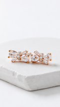 Odette Bow Stud Earrings | 925 Sterling SIlver