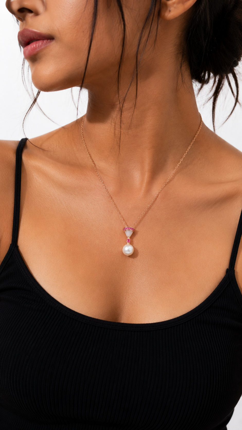 Marielle Pearl Necklace | 925 Sterling Silver