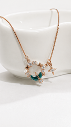 Nocturne Orbit Necklace | 925 Sterling Silver