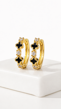 Cloverline Hoops | 925 Sterling Silver