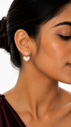 Amorette Heart Drops | 925 Sterling Silver
