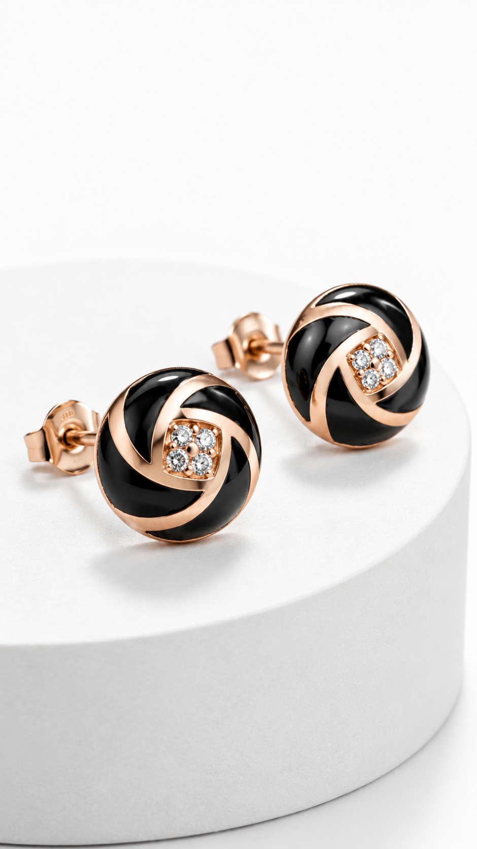 Noirelle Studs | 925 Sterling Silver