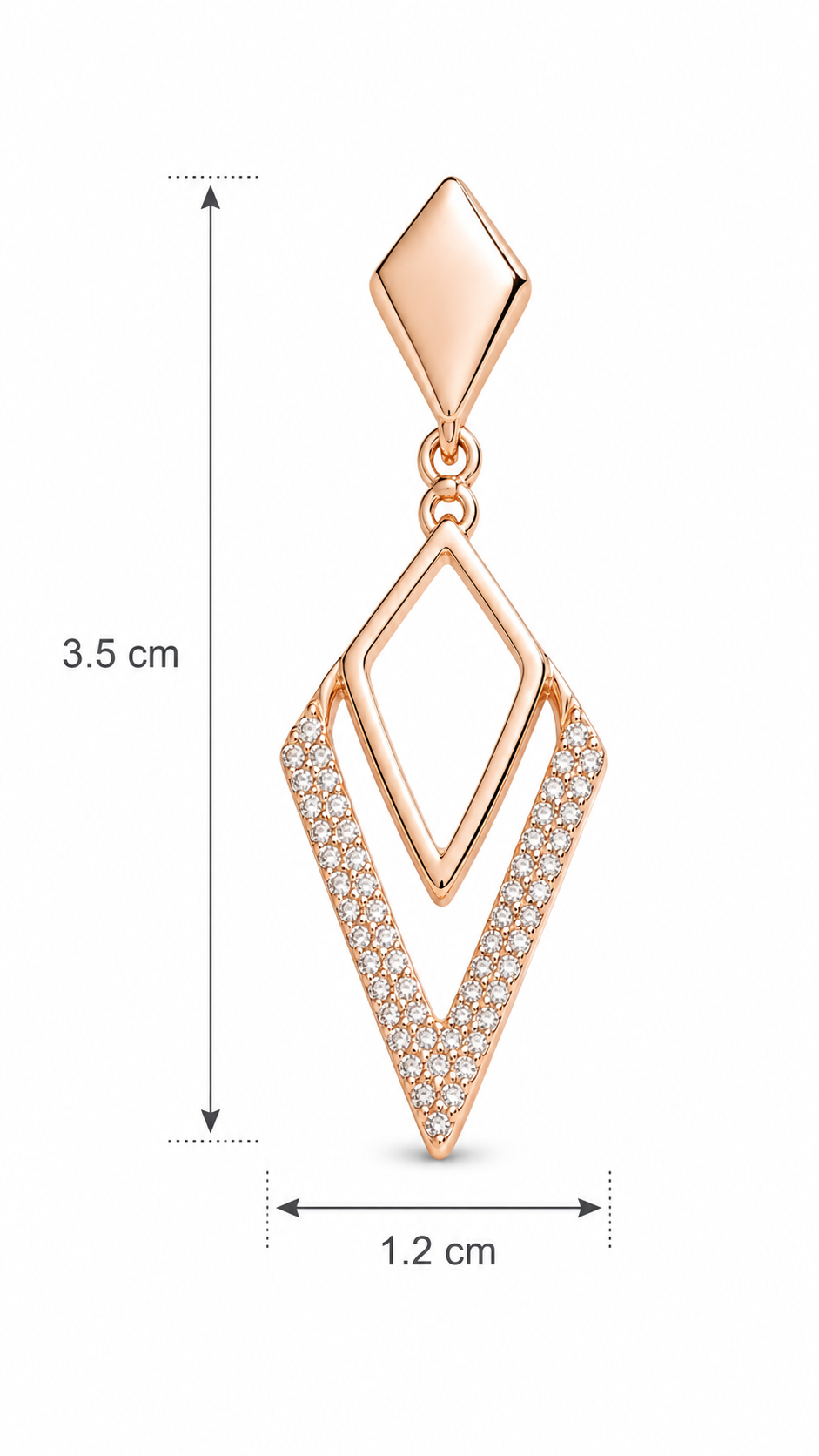 Vesper Drop Earrings | 925 Sterling Silver