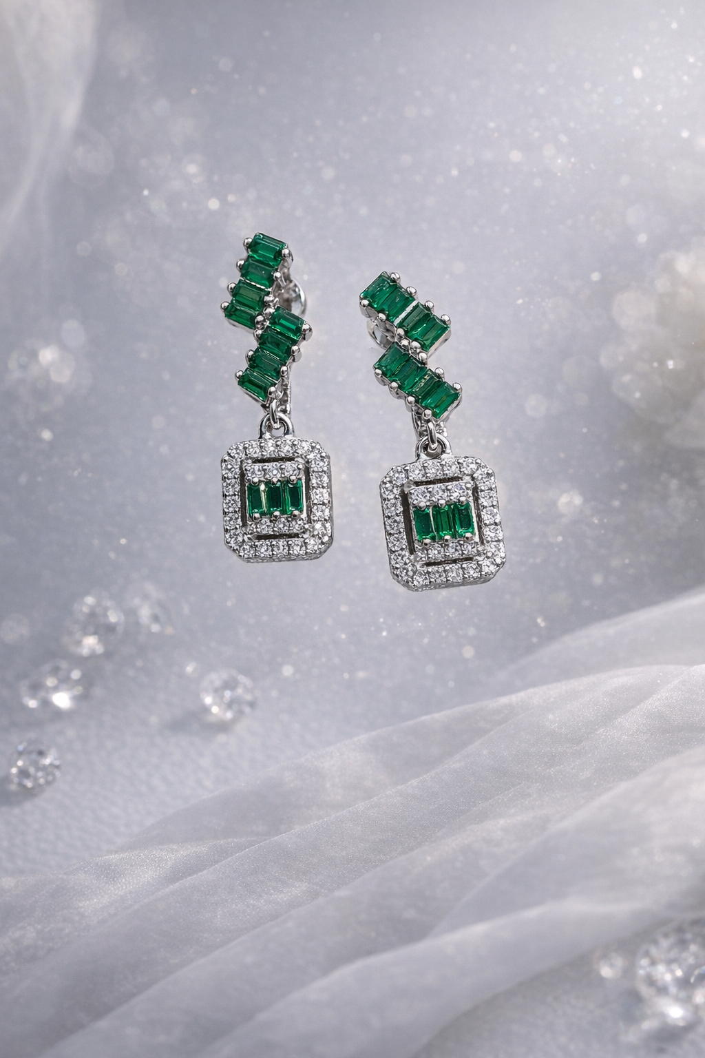 Émeraude Sovereign Jewellery Set | 925 Sterling Silver