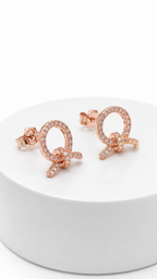 Loop & Bow Studs | 925 Sterling Silver