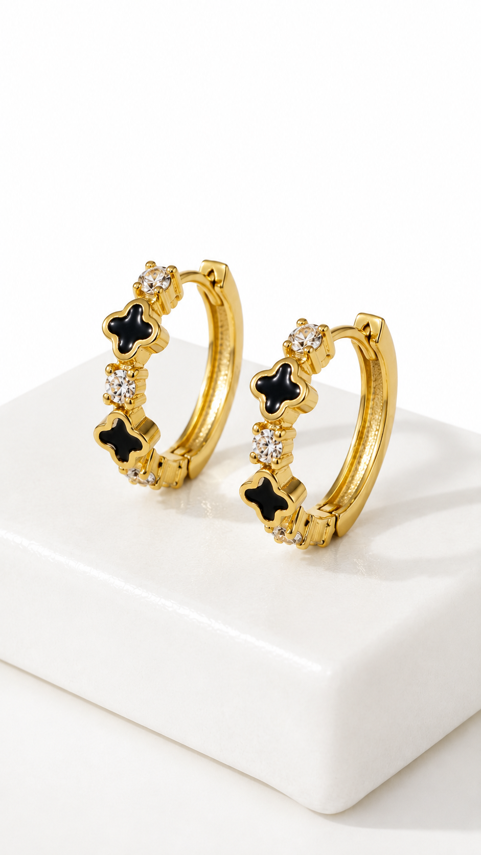 Cloverline Hoops | 925 Sterling Silver