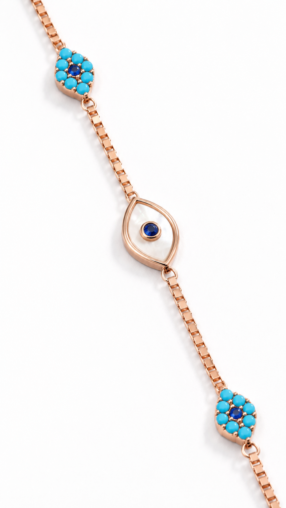 Oraya Eye Bracelet | 925 Sterling Silver