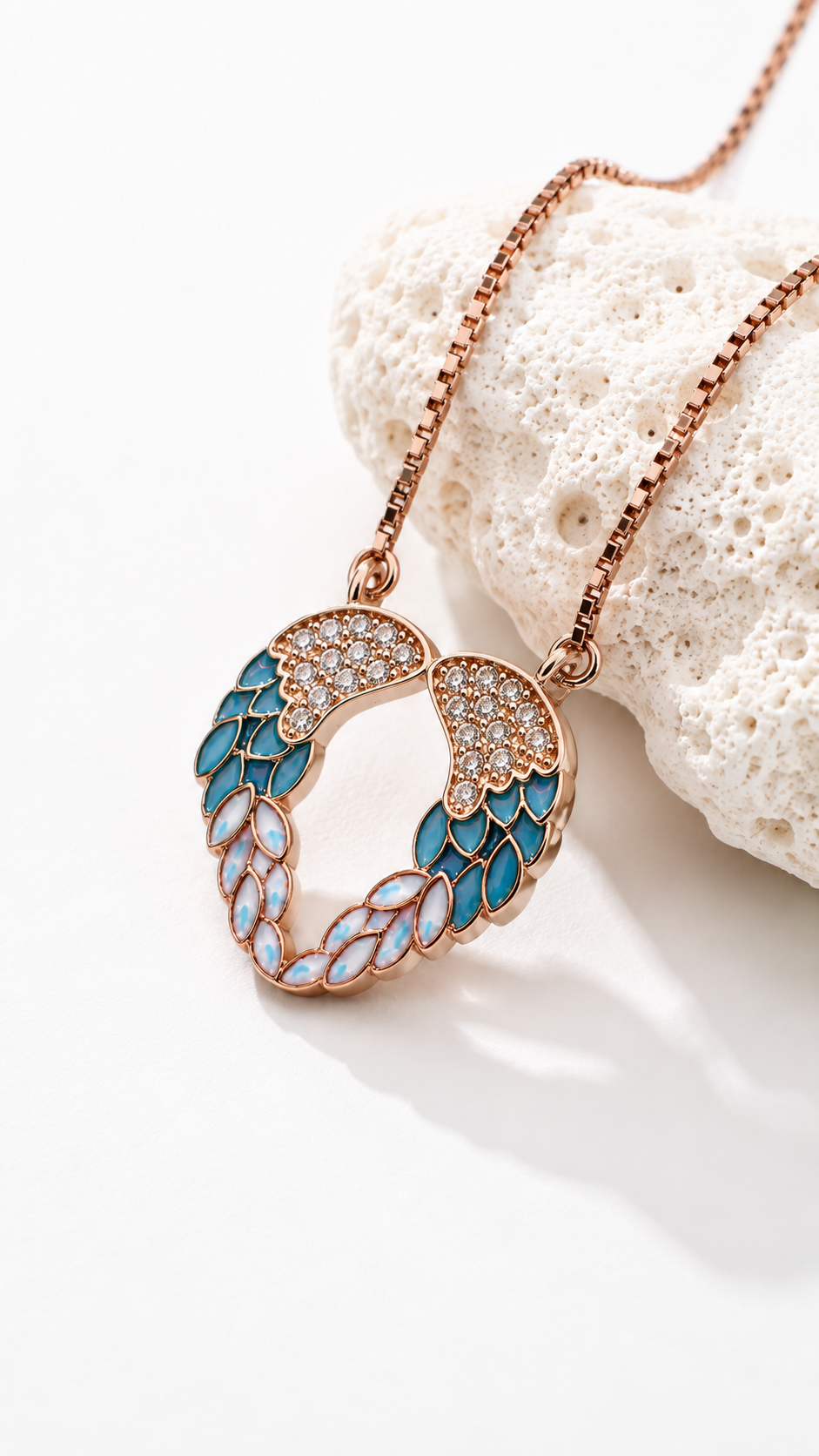 Noelle Wing Pendant | 925 Sterling Silver