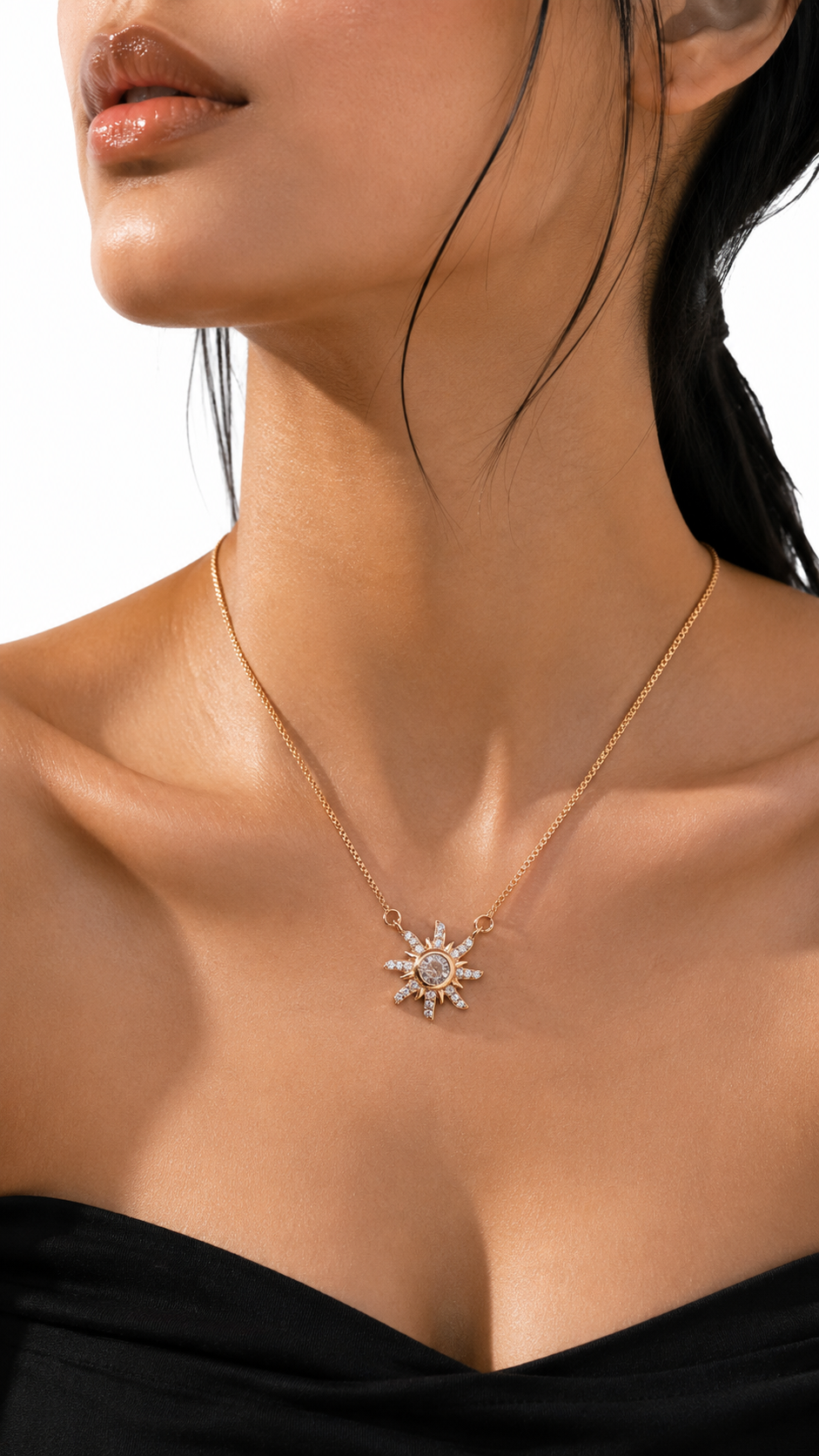 Oraya Sol Necklace | 925 Sterling Silver