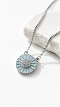 Avelie Daisy Necklace | 925 Sterling Silver