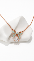 Ayla Bow Necklace | 925 Sterling Silver