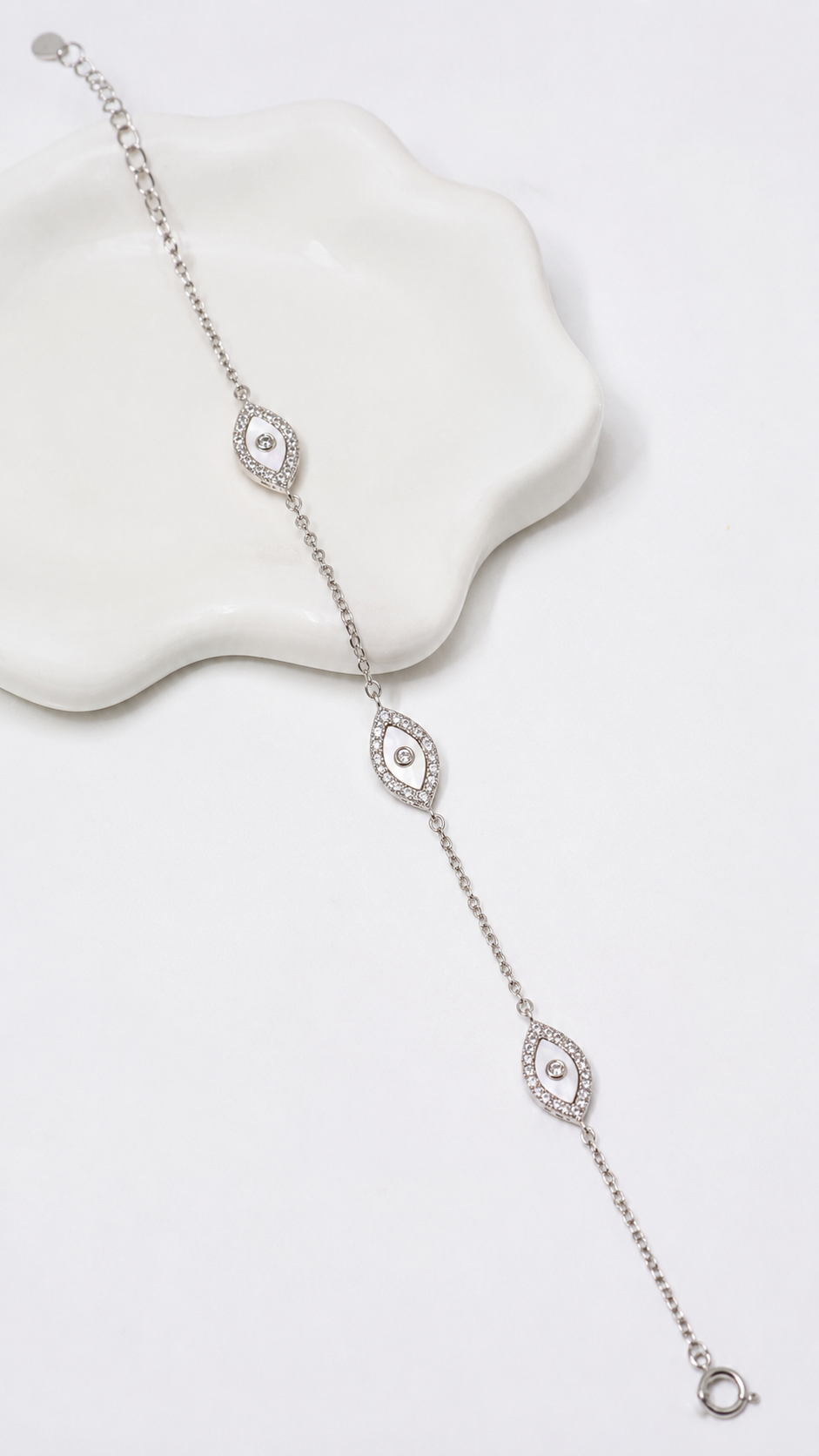Noor Eye Bracelet | 925 Sterling Silver