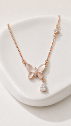 Luna Flutter Necklace | 925 Sterling Silver