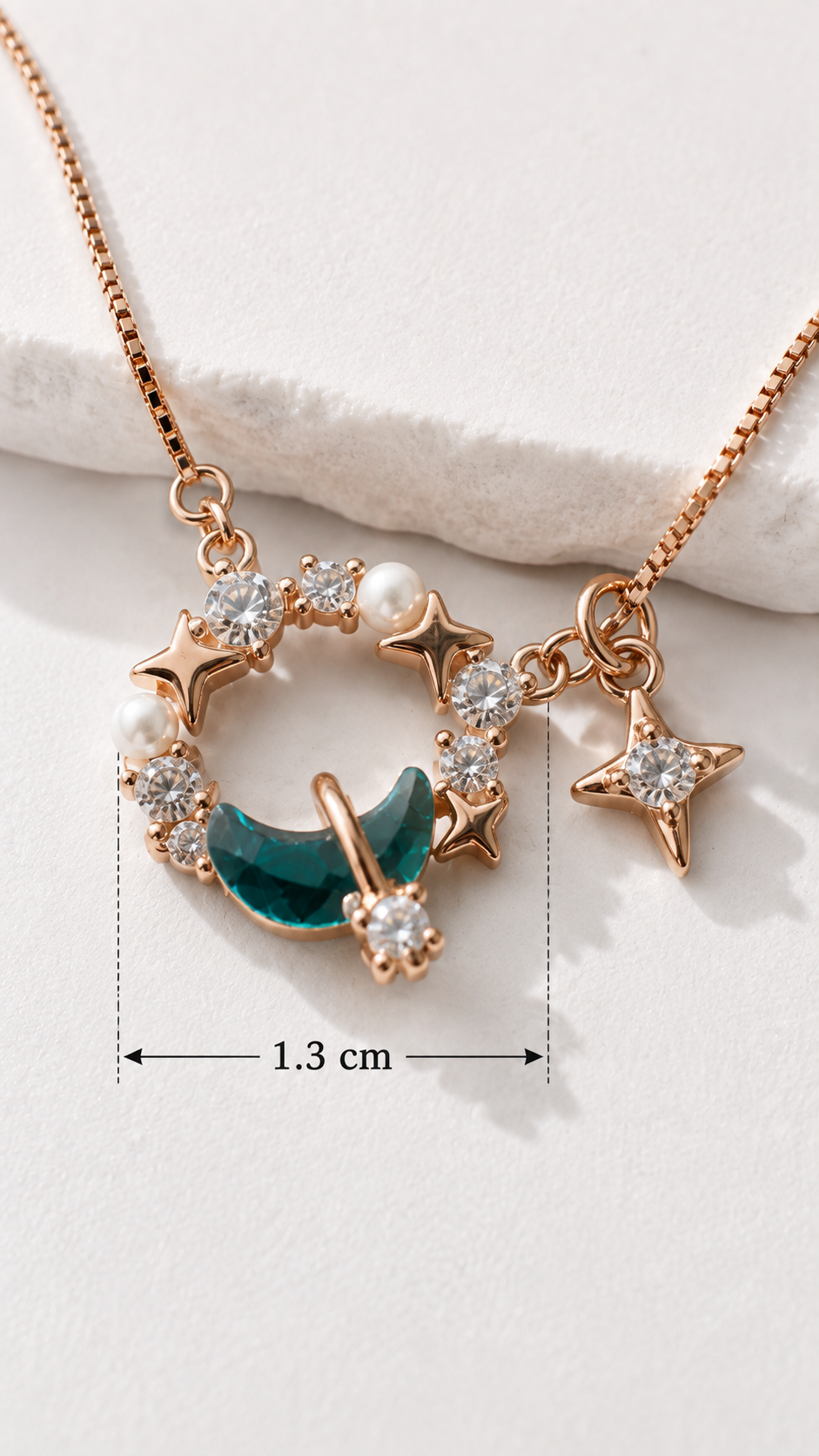 Nocturne Orbit Necklace | 925 Sterling Silver