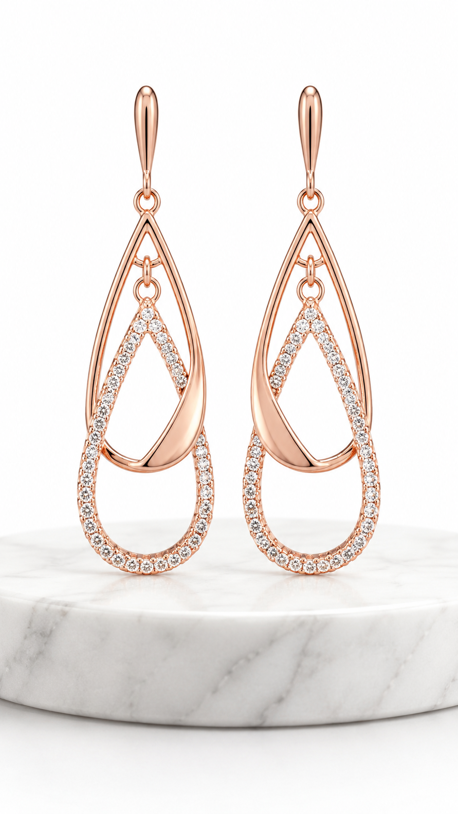 Serra Drop Earrings | 925 Sterling Silver