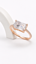Prism Solitaire Ring | 925 Sterling Silver