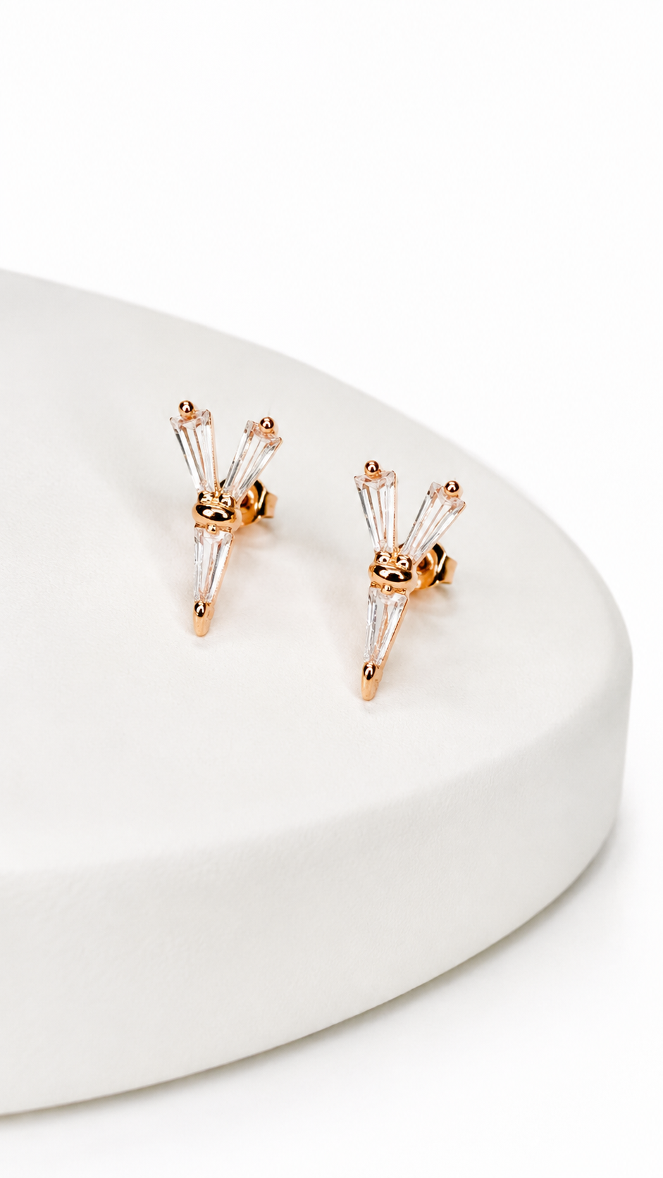 Vela Stud Earrings | 925 Sterling Silver