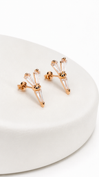 Vela Stud Earrings | 925 Sterling Silver