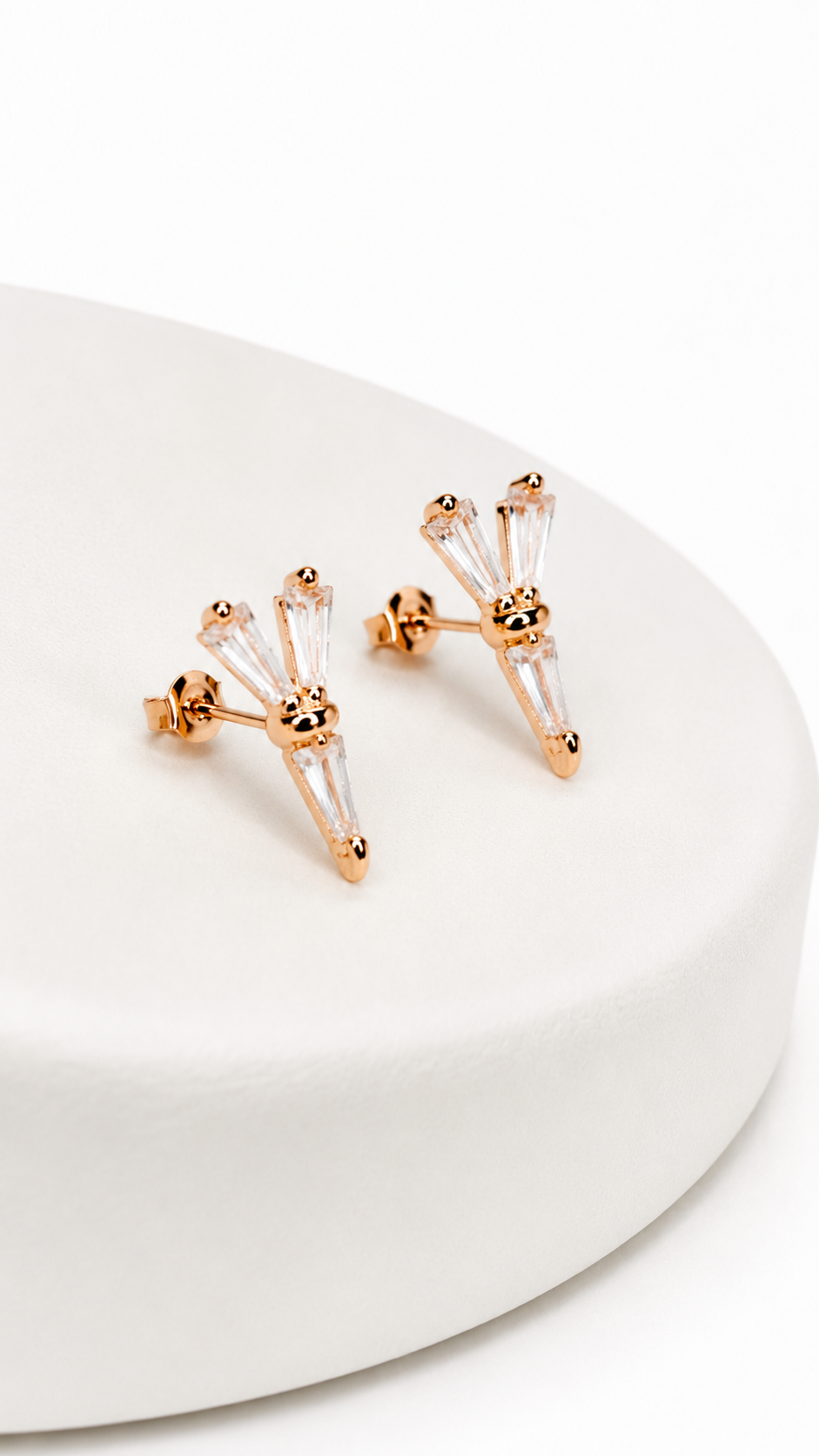 Vela Stud Earrings | 925 Sterling Silver