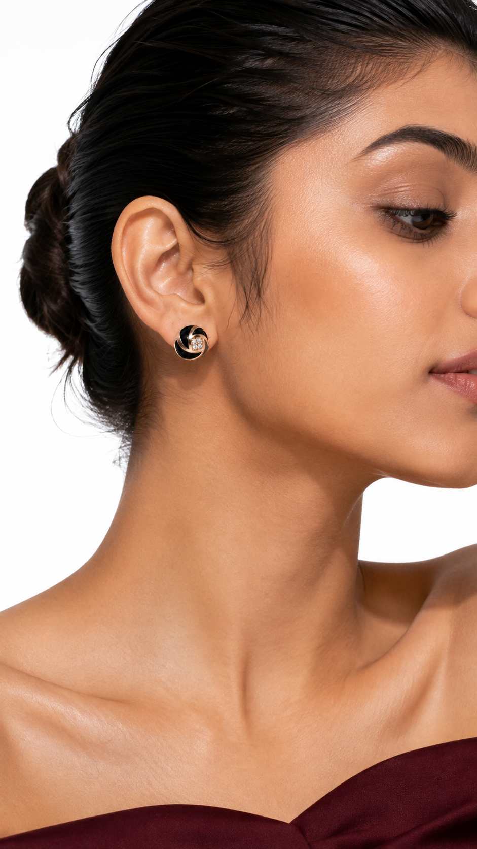 Noirelle Studs | 925 Sterling Silver