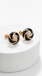 Noirelle Studs | 925 Sterling Silver