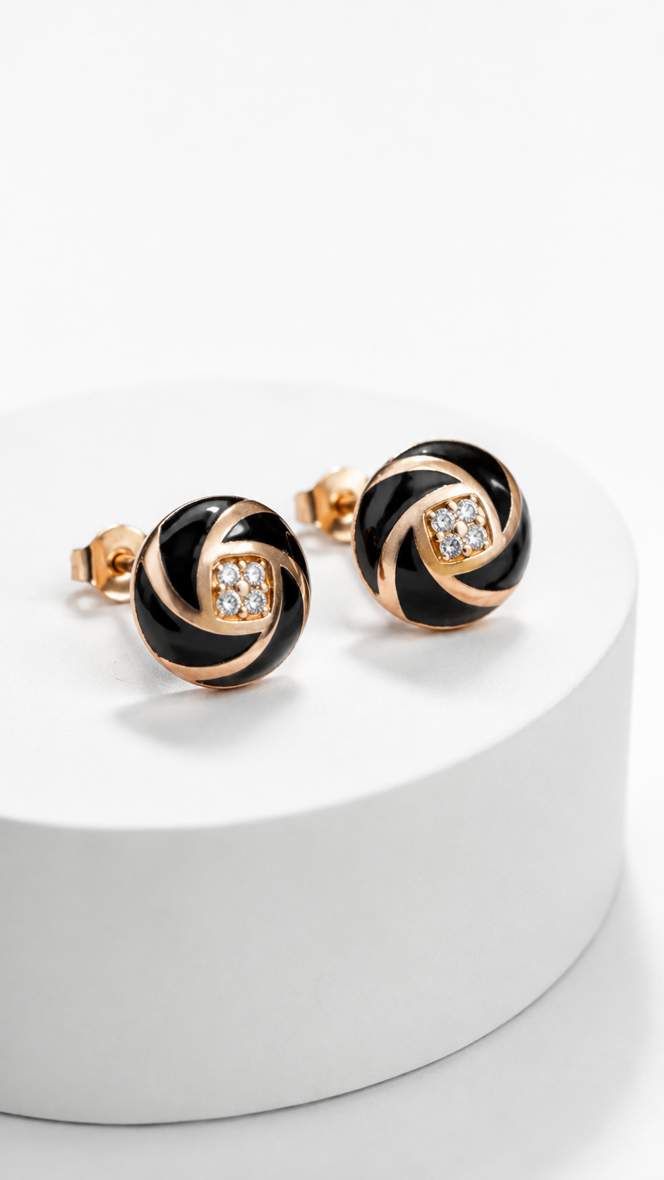 Noirelle Studs | 925 Sterling Silver